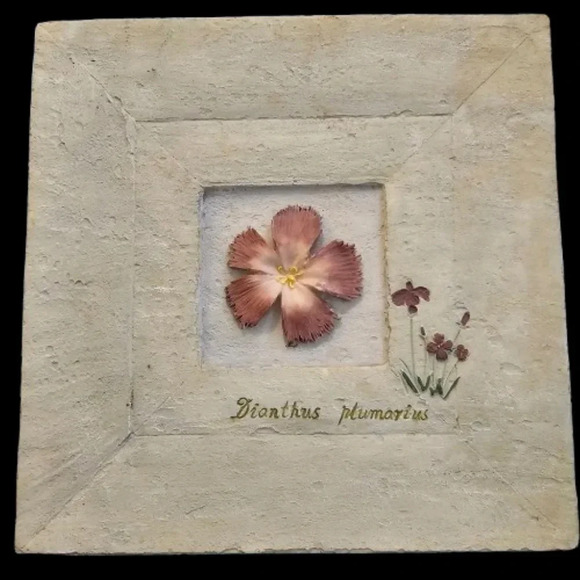 Resin Floral Hangings Set of 3 - Picture 3 of 5